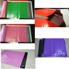 Light-Weight Plastic Color Garment Bag with Adhesive Seal